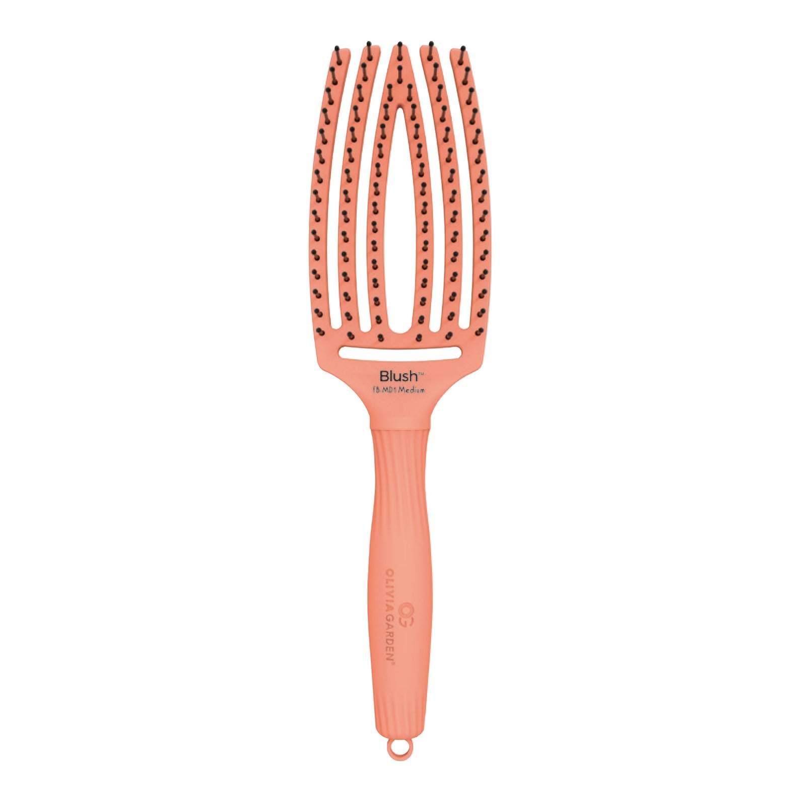 CEPILLO OLIVIA GARDEN FINGERBRUSH BLUSH MEDIUM - SALMON