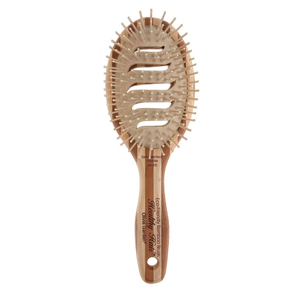 CEPILLO OLIVIA GARDEN HEALTHY HAIR IONIC VENTED PADDLE HHP5